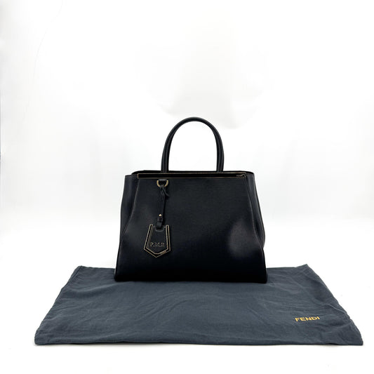 Fendi Medium Toujours Tote Bag Black