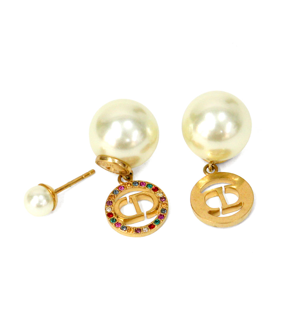 Dior pearl earrings