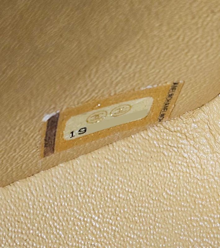 Chanel Yellow Petite Sac Chain Shoulder Bag