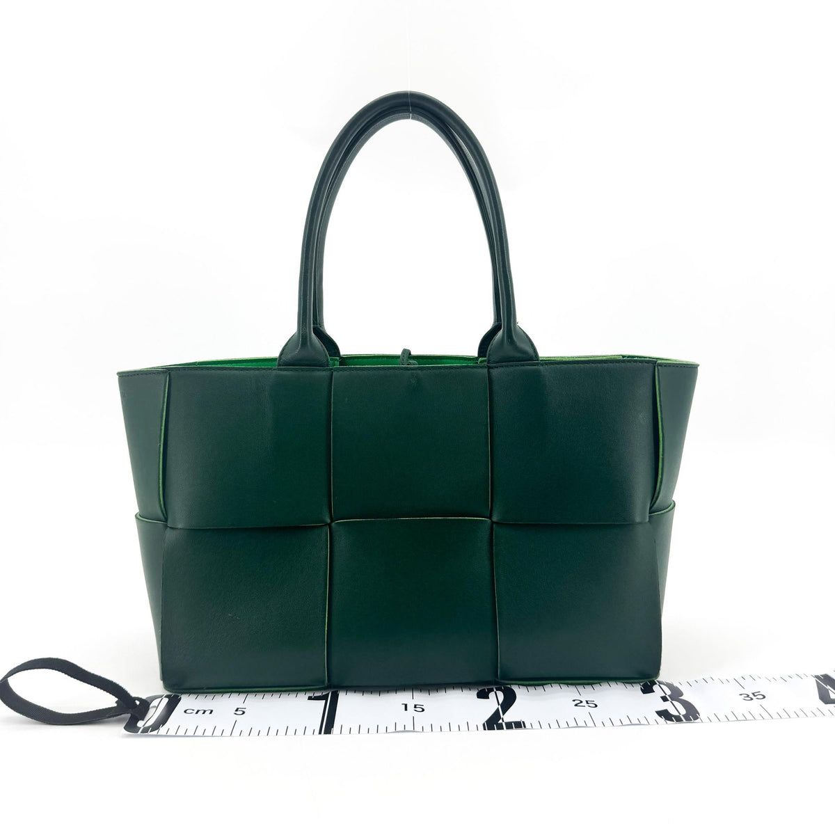 Bottega Veneta Small Arco Tote Bag Dark Green