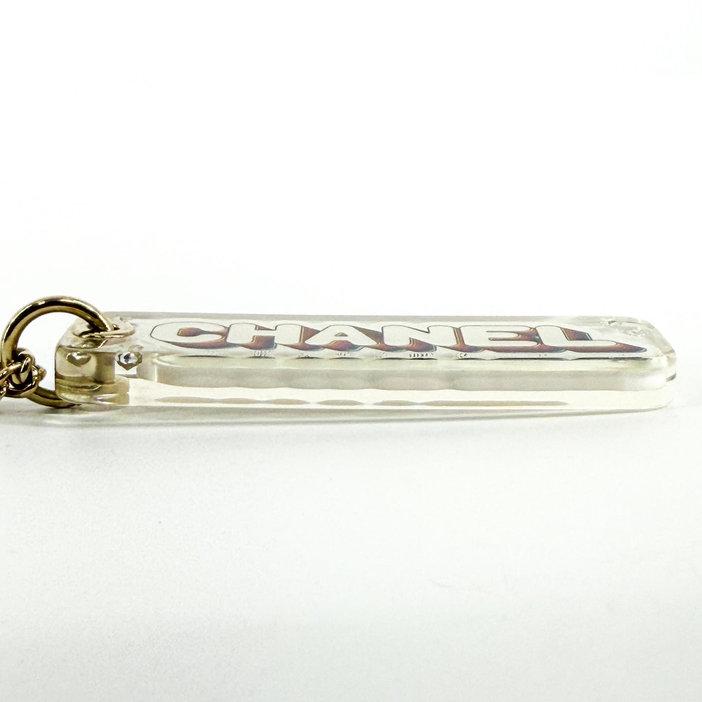 Chanel 23C Chanel Hotel Heart Rainbow Charm Necklace Gold