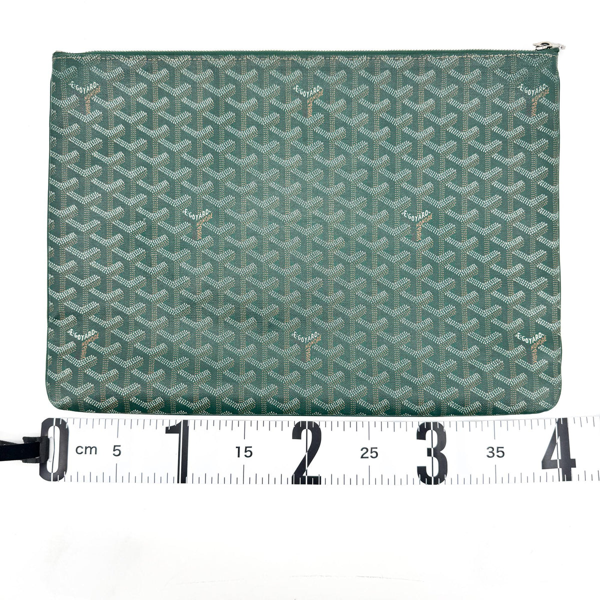 Goyard Senna Clutch GM Green