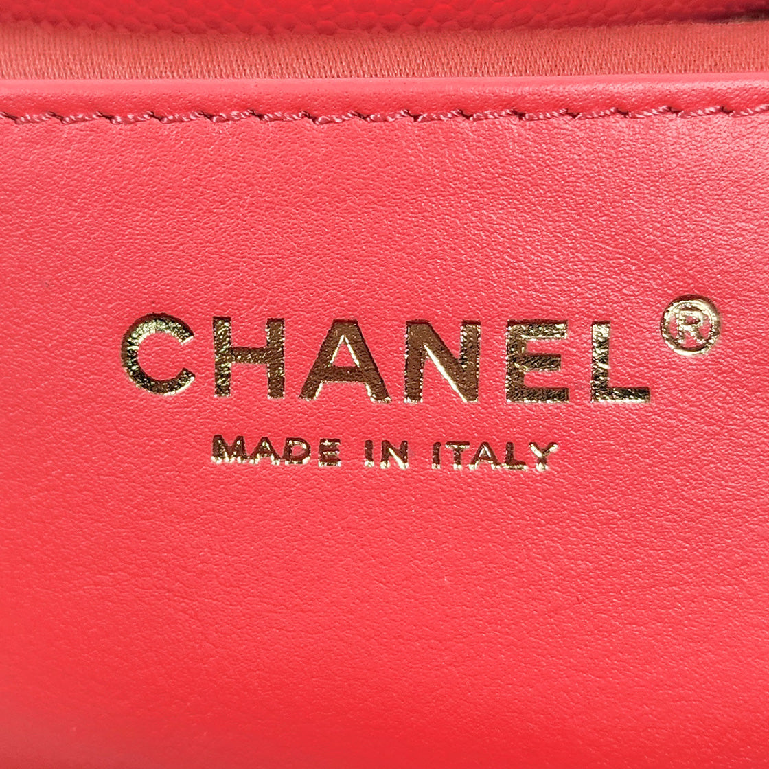 Chanel Pink Mini Caviar 25 Bag
