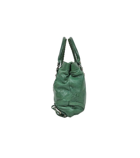 Balenciaga Green Motorbag
