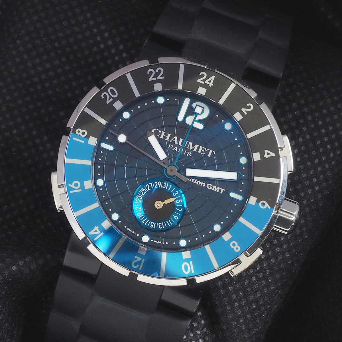 Chaumet Class One GMT Automatic Rubber Band Watch