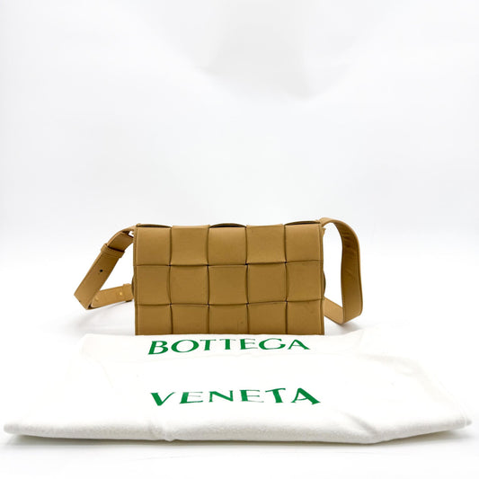 Bottega Veneta Cassette Crossbody Bag Beige