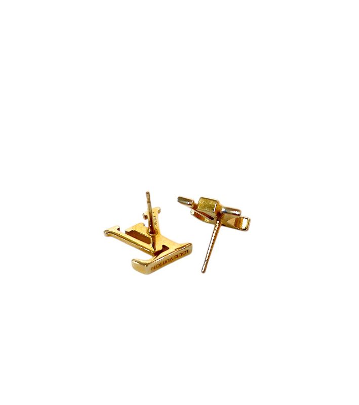 Louis Vuitton Iconic Gold Earrings