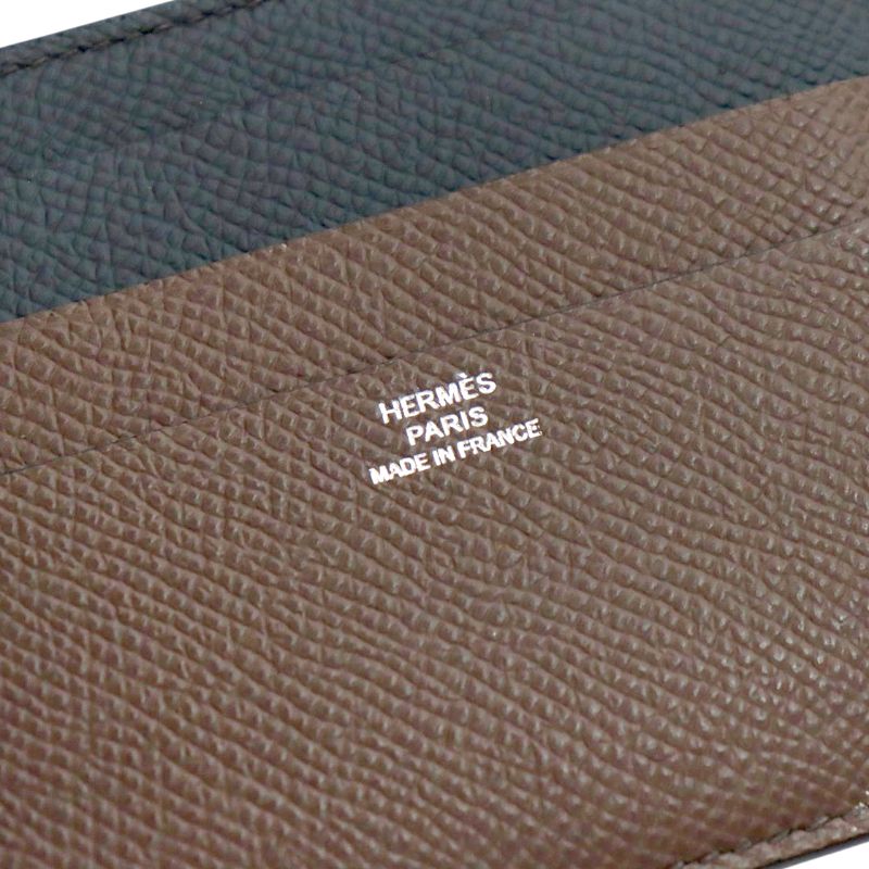 Hermès City 8CC Card Holder with "Y" Engraving