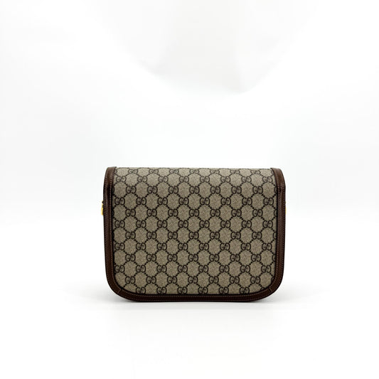 Gucci Horsebit 1955 Mini Crossbody Bag Beige Brown