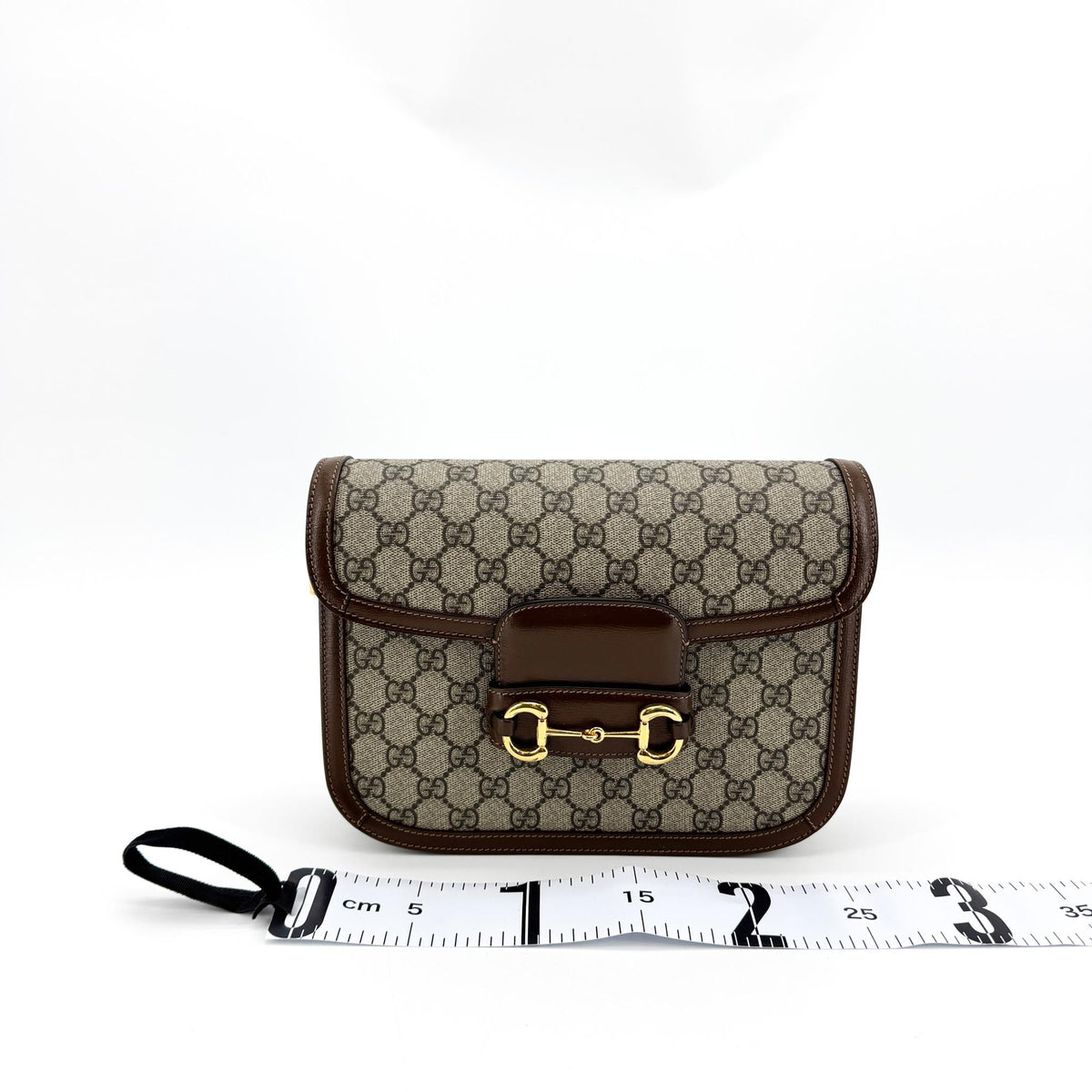 Gucci Horsebit 1955 Mini Crossbody Bag Beige Brown