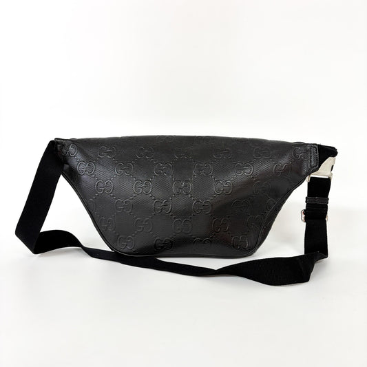 Sac Ceinture Gucci GG Embossed Noir