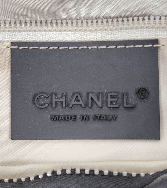 Chanel Black Nylon Sports Shoulder Bag