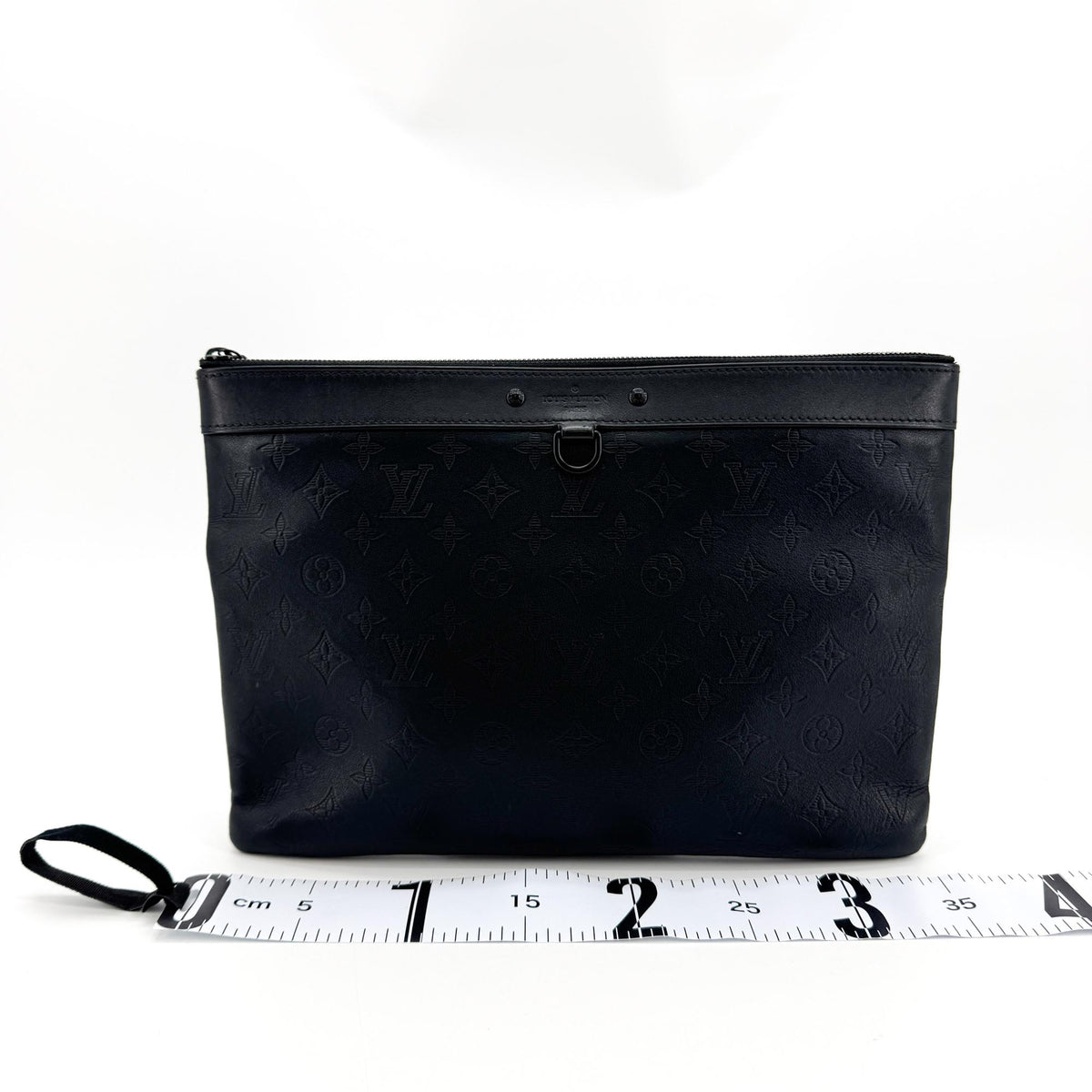 Louis Vuitton Monogram Shadow Discovery Pochette Clutch