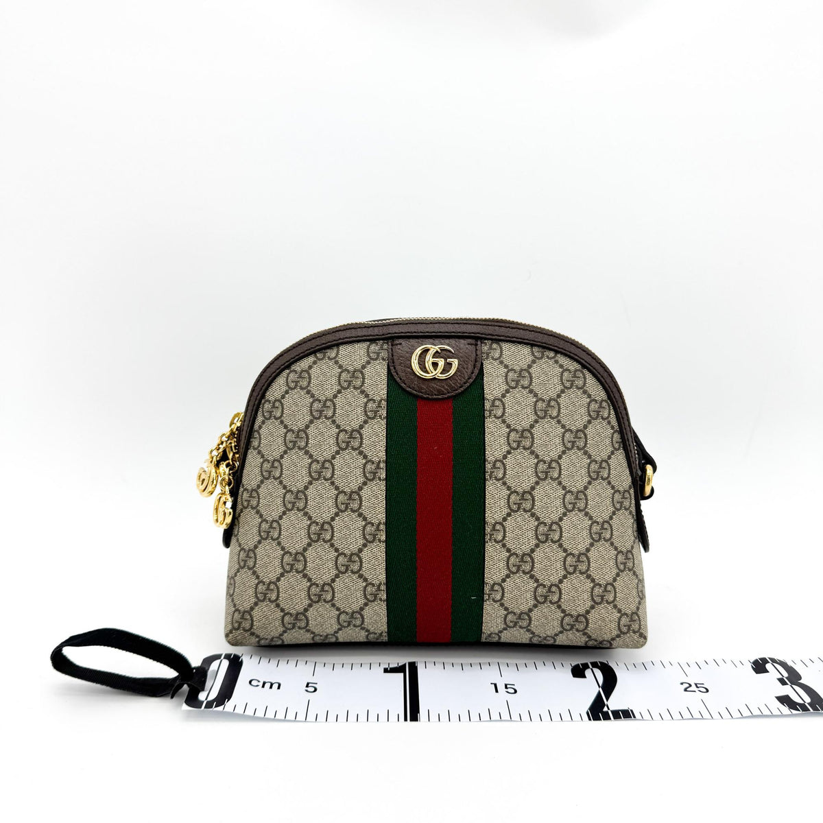 Gucci Ophidia GG Small Crossbody Bag Beige Ebony