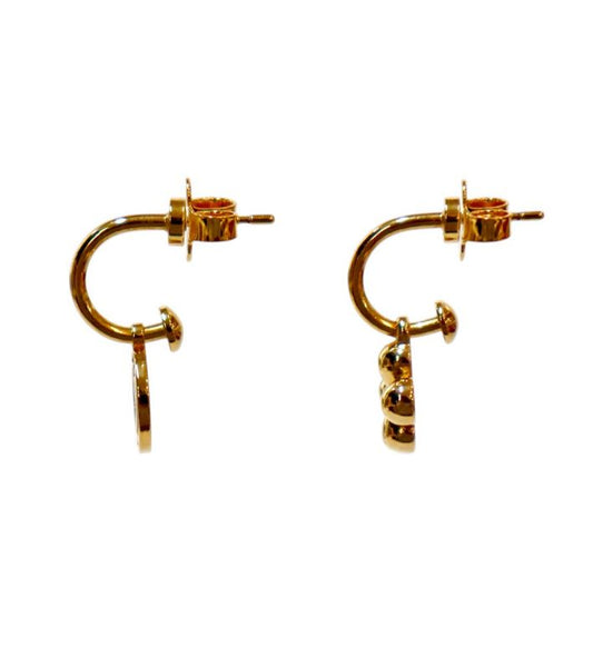 Louis Vuitton Blooming Gold Earrings