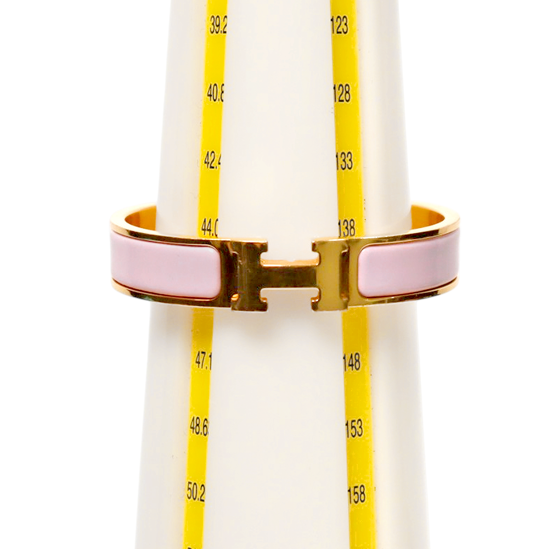 Hermès Pink Clic-a-Chou Bracelet