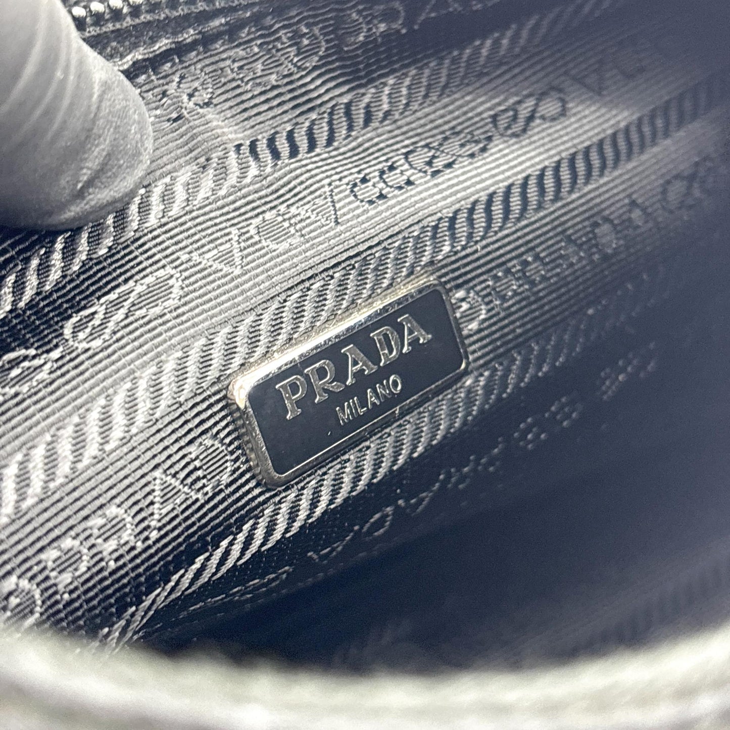 Prada Re-Edition 2000 Re-Ylon Mini Bag Black