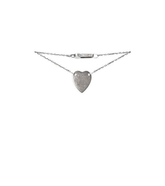 Gucci Trademark Heart Silver Bracelet