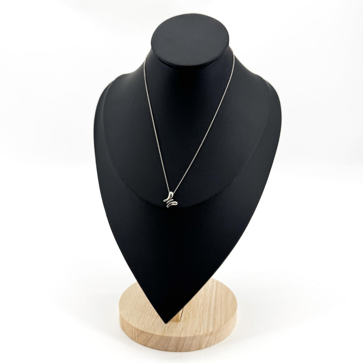 Tiffany & Co. Elsa Peretti Silver Butterfly Pendant Necklace