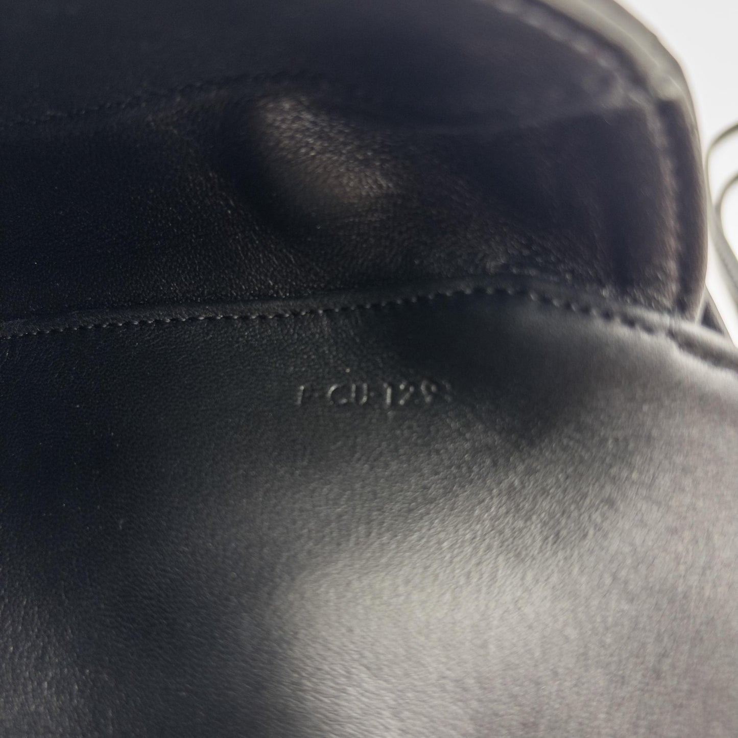 Celine Smooth Calfskin Triangle Bag Black