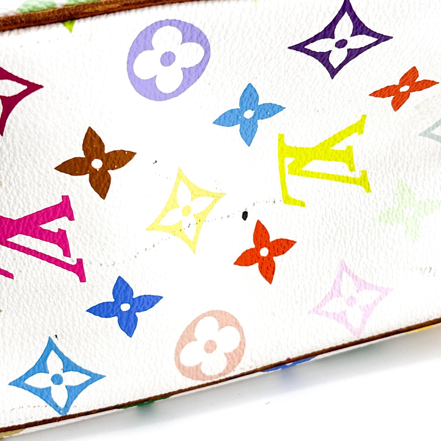 Louis Vuitton Monogram Multicolor Trouville White
