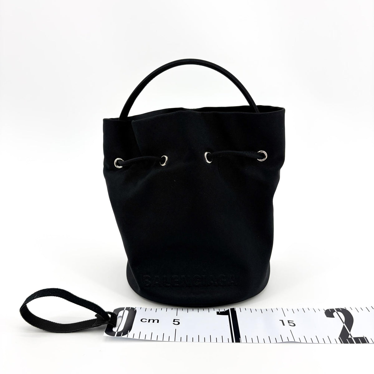Balenciaga Wheel XS Drawstring Bucket Bag