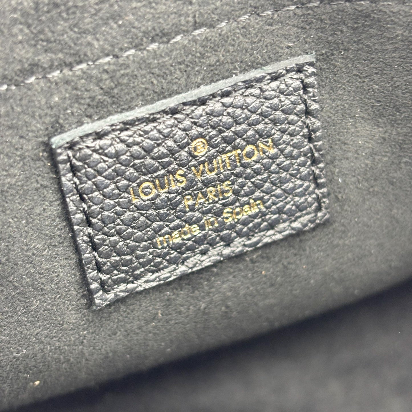 Louis Vuitton Nano Speedy Monogram Empreinte Noir