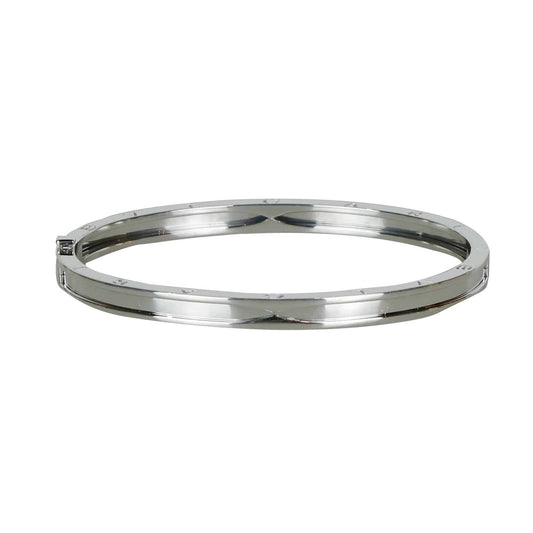L B.Zero1 White Gold Bangle Bracelet