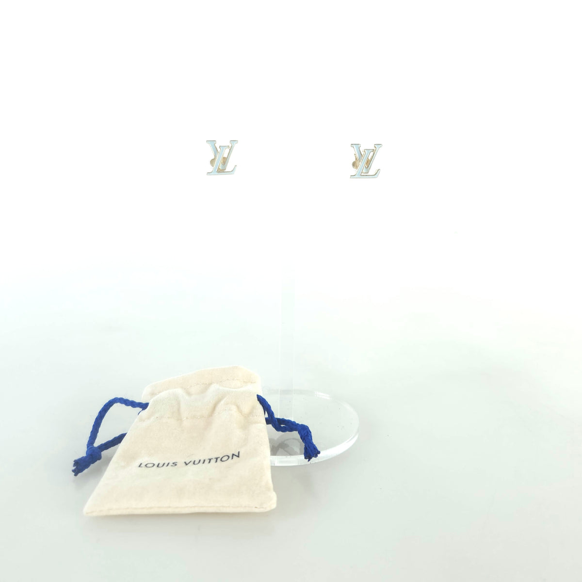 LV Enamel Earrings