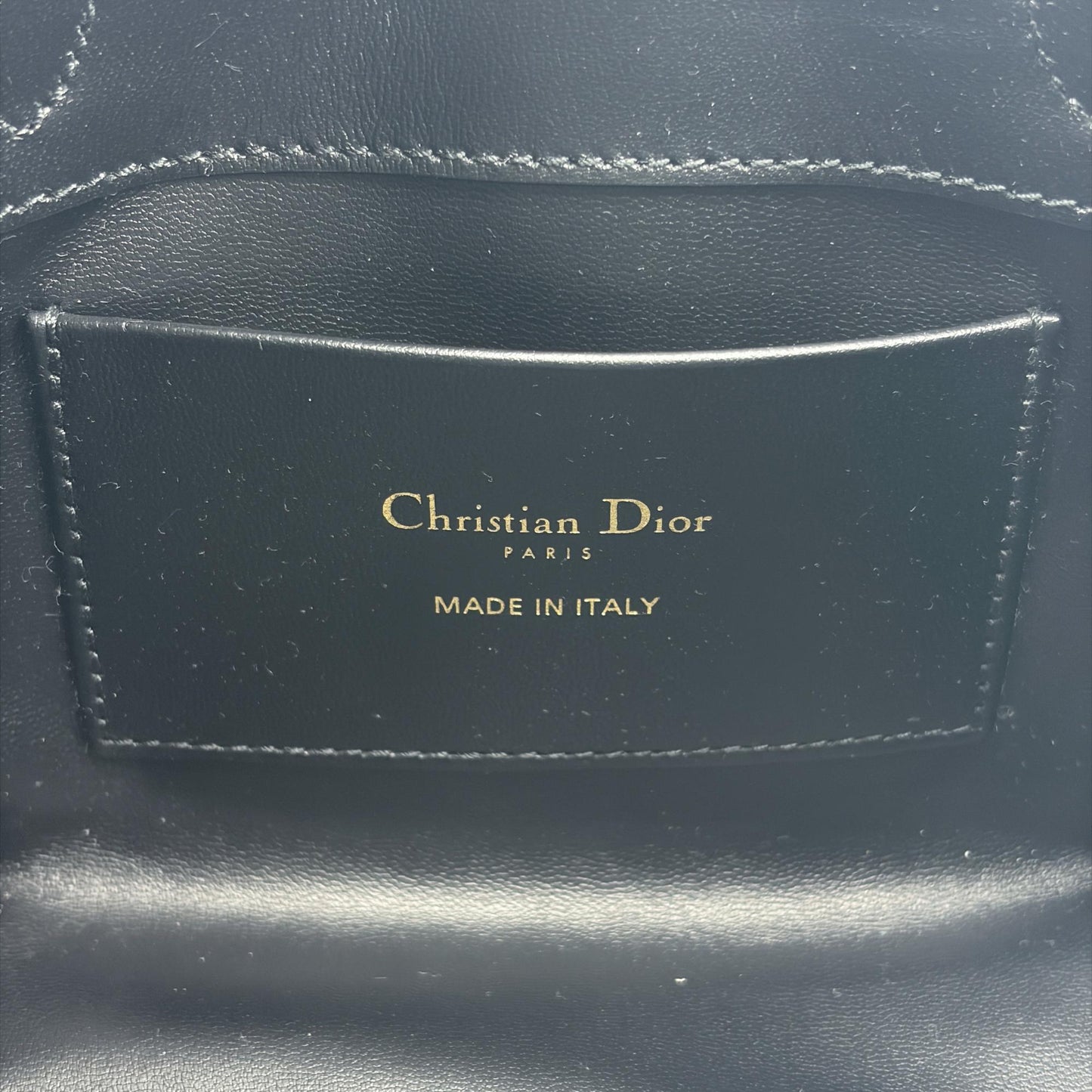 Dior Lady 95.22 Small Bag Black Gold Hardware
