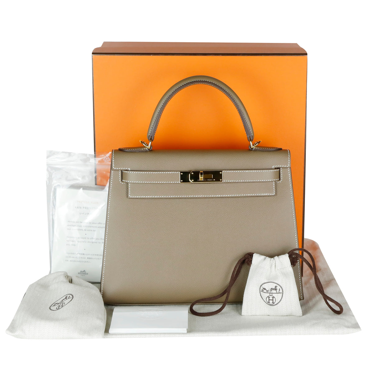 28 Kelly Epsom Tote Bag Shoulder Bag