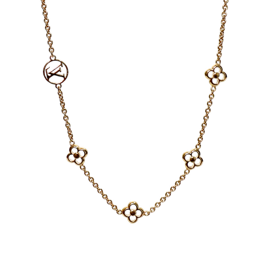 Louis Vuitton Flower Necklace