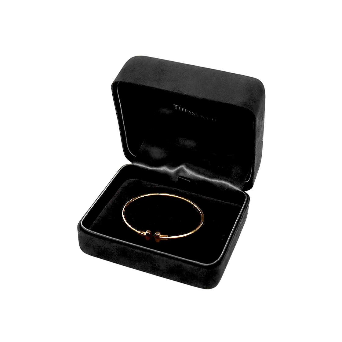 Tiffany 18K Narrow Wire Bracelet