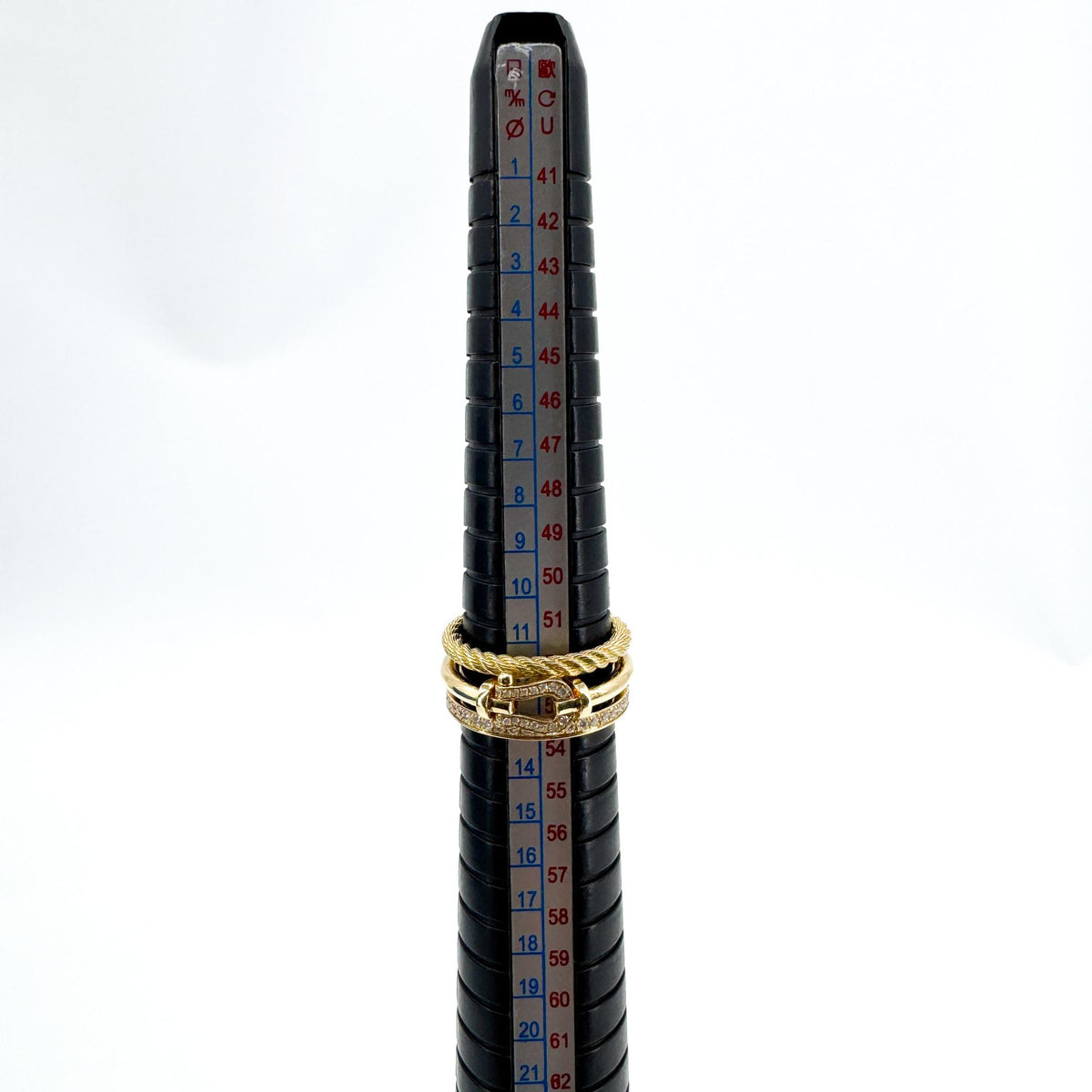 Fred Force 10 Rise Ring 18K Yellow Gold
