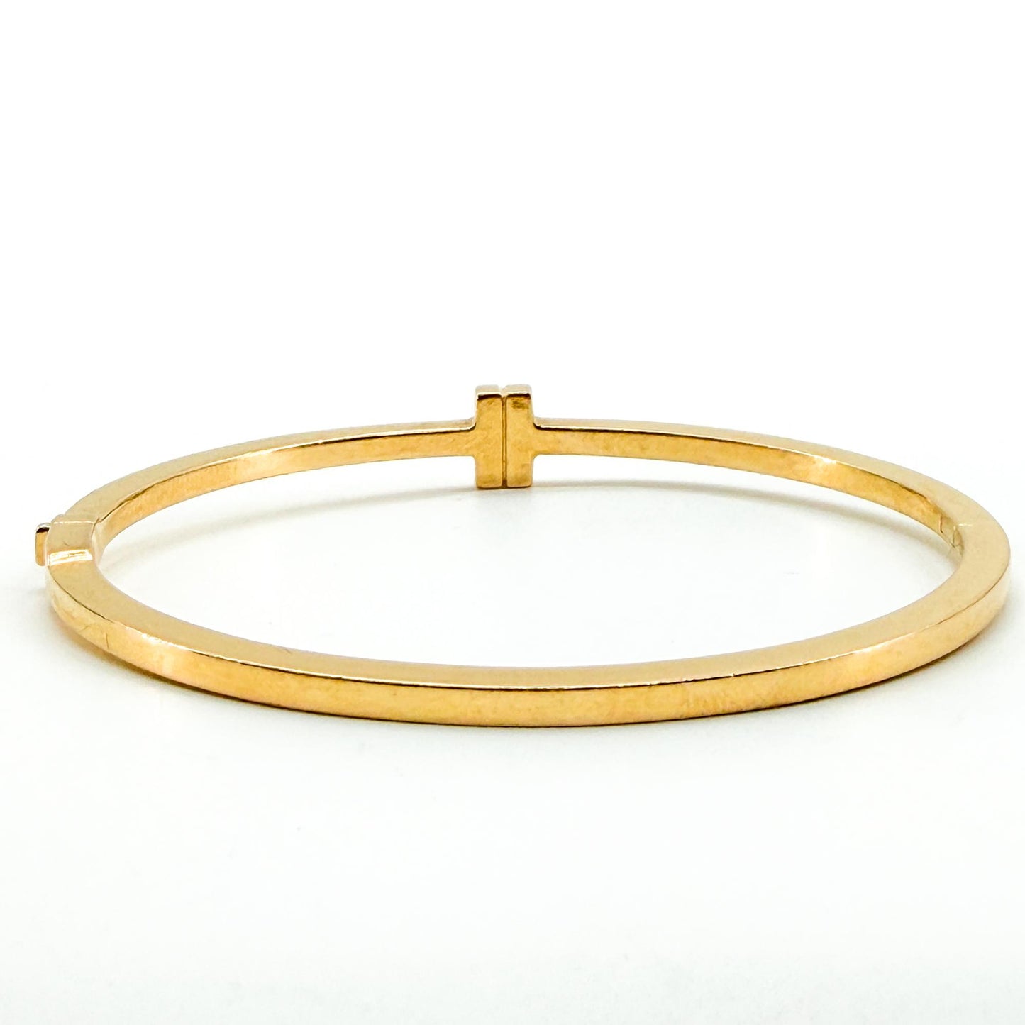 ティファニー T トゥー ヒンジ バングル 18K イエローゴールド ダイヤモンド
