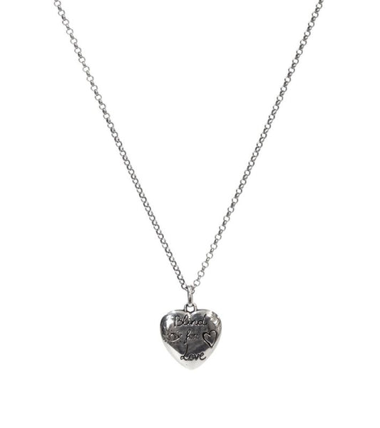 Gucci Blind for Love Silver Necklace