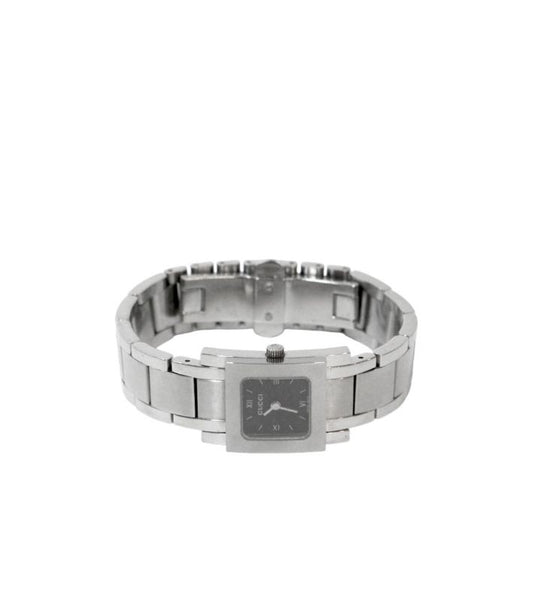 Gucci 19mm 7900P Square Quartz Steel Watch
