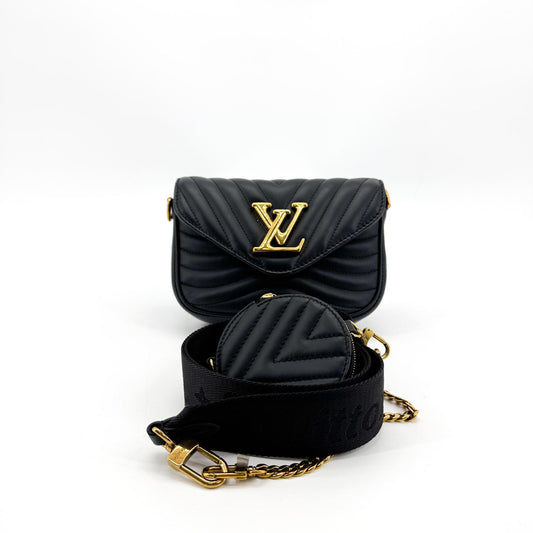 Louis Vuitton New Wave Chain Pochette Black