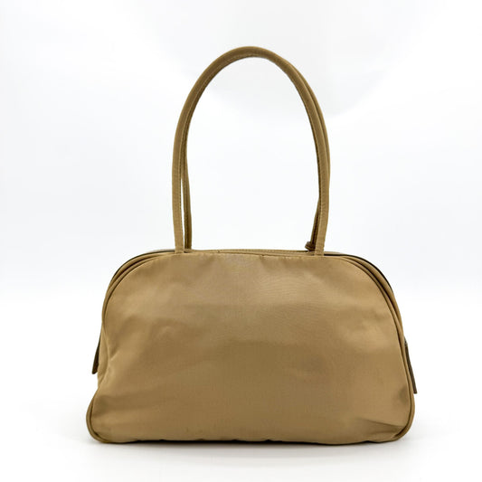 Prada Tessuto Nylon Crossbody Bag Beige