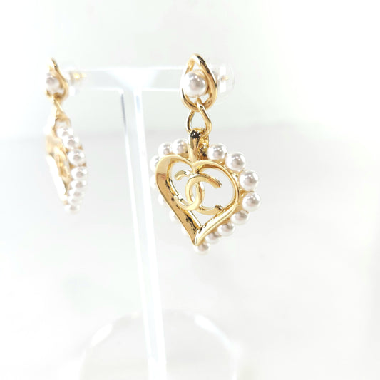 Heart CC Earrings AB2597