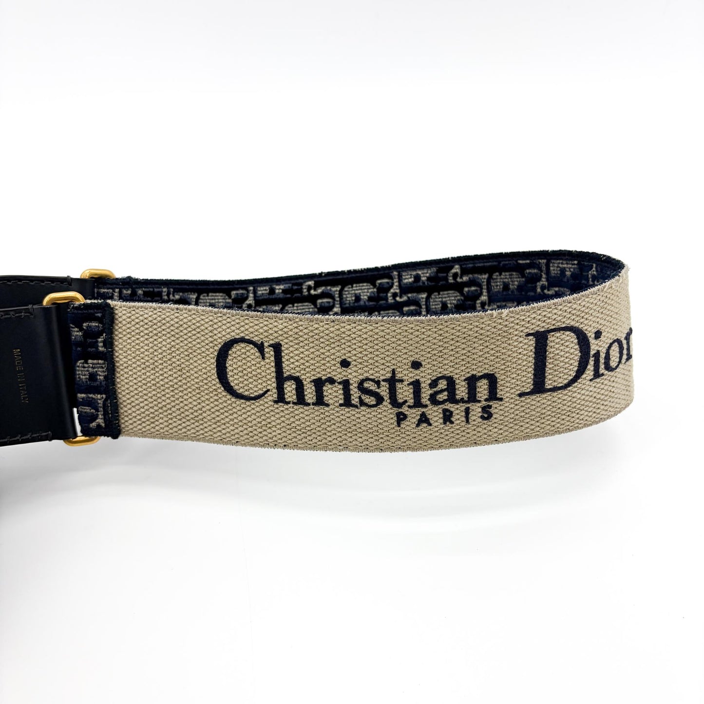 Dior Saddle Bag Latte Grain Gold Hardware + Separate Strap