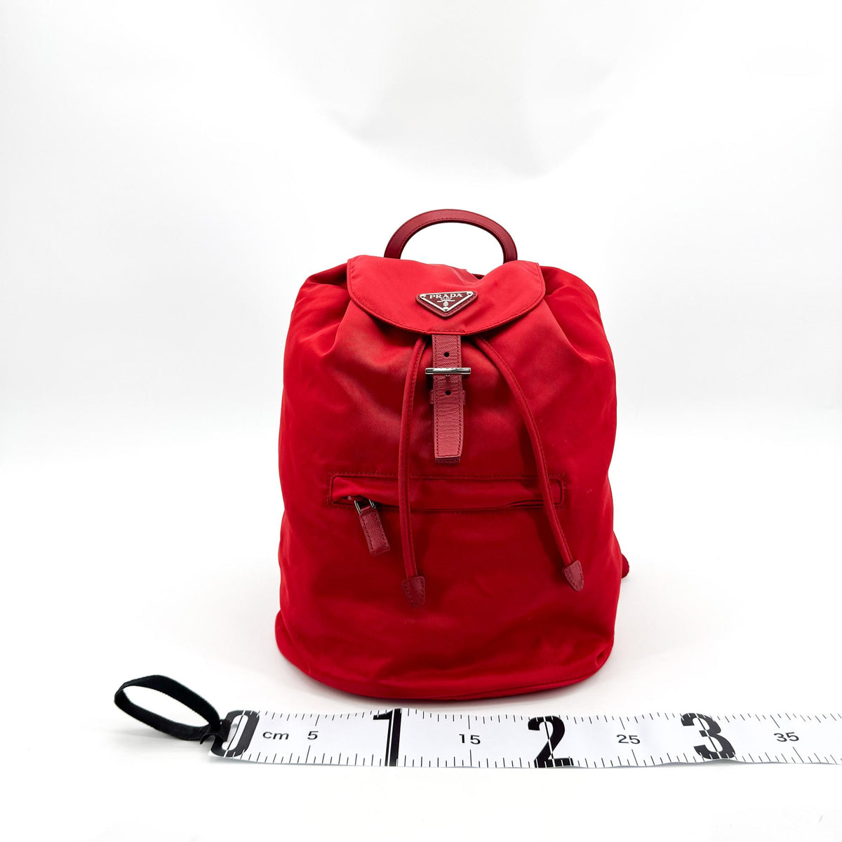 Prada Re-Ylon Small Backpack Red