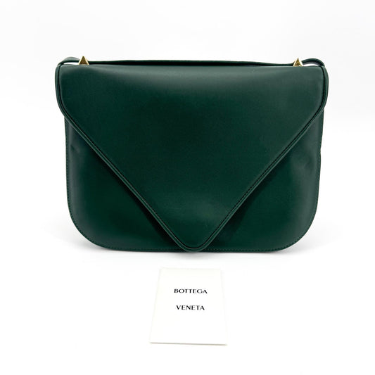 Bottega Veneta Mount Shoulder Bag Dark Green