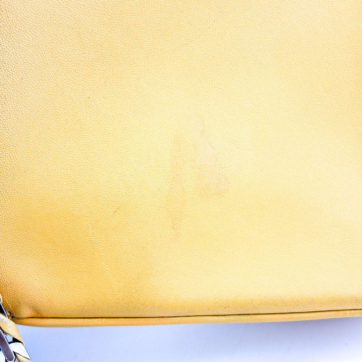 Fendi B Baguette Shoulder Bag Yellow