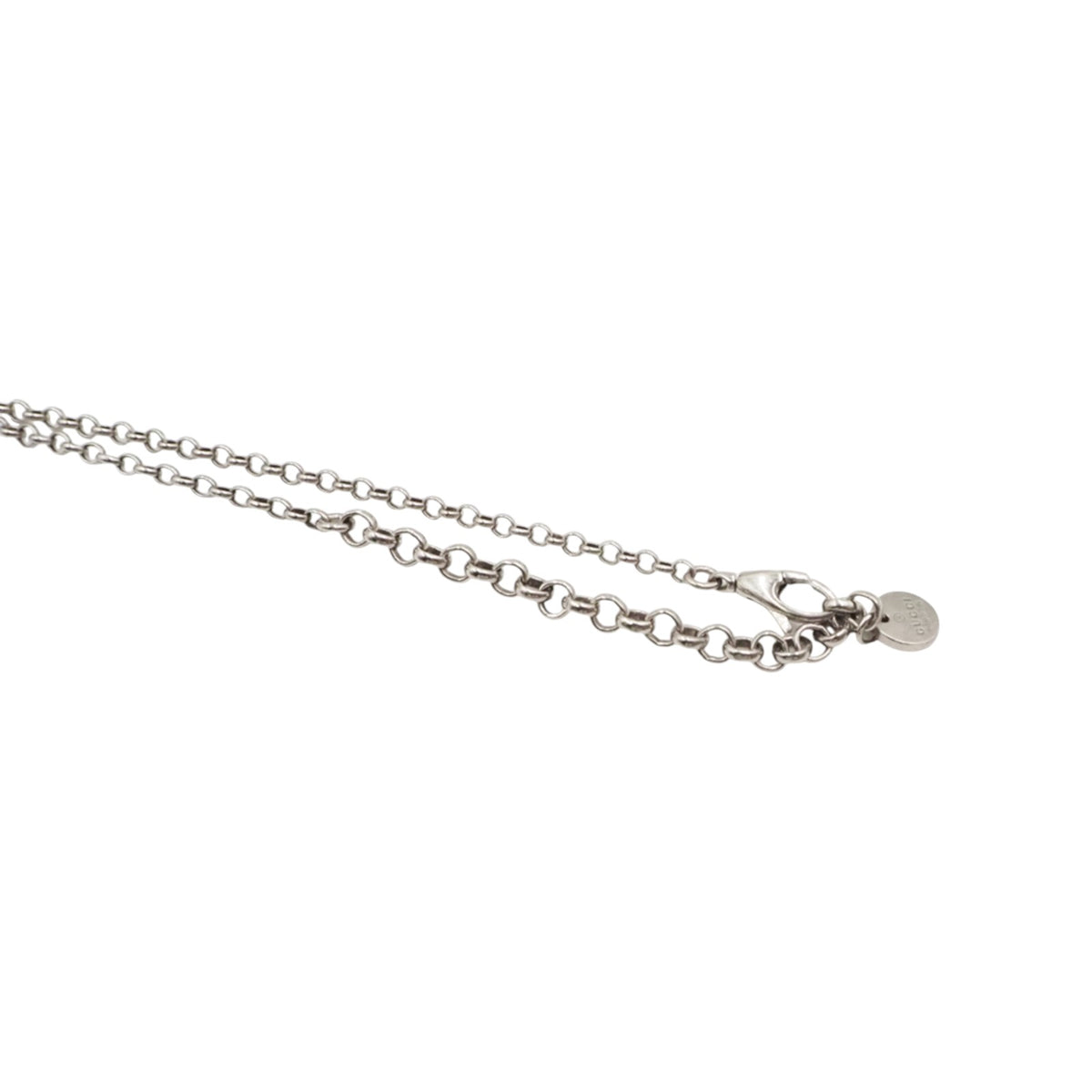 Gucci 455542 Silver Necklace