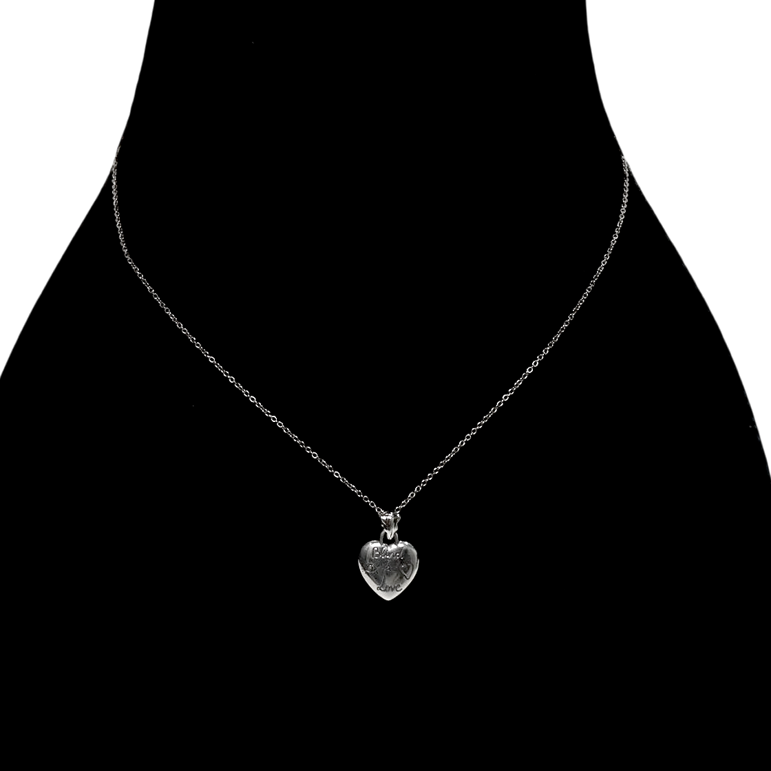 Gucci Blind for Love Silver Necklace