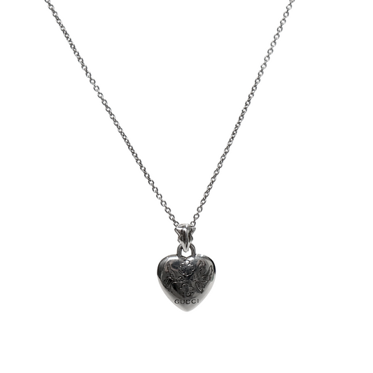 Gucci Blind for Love Silver Necklace