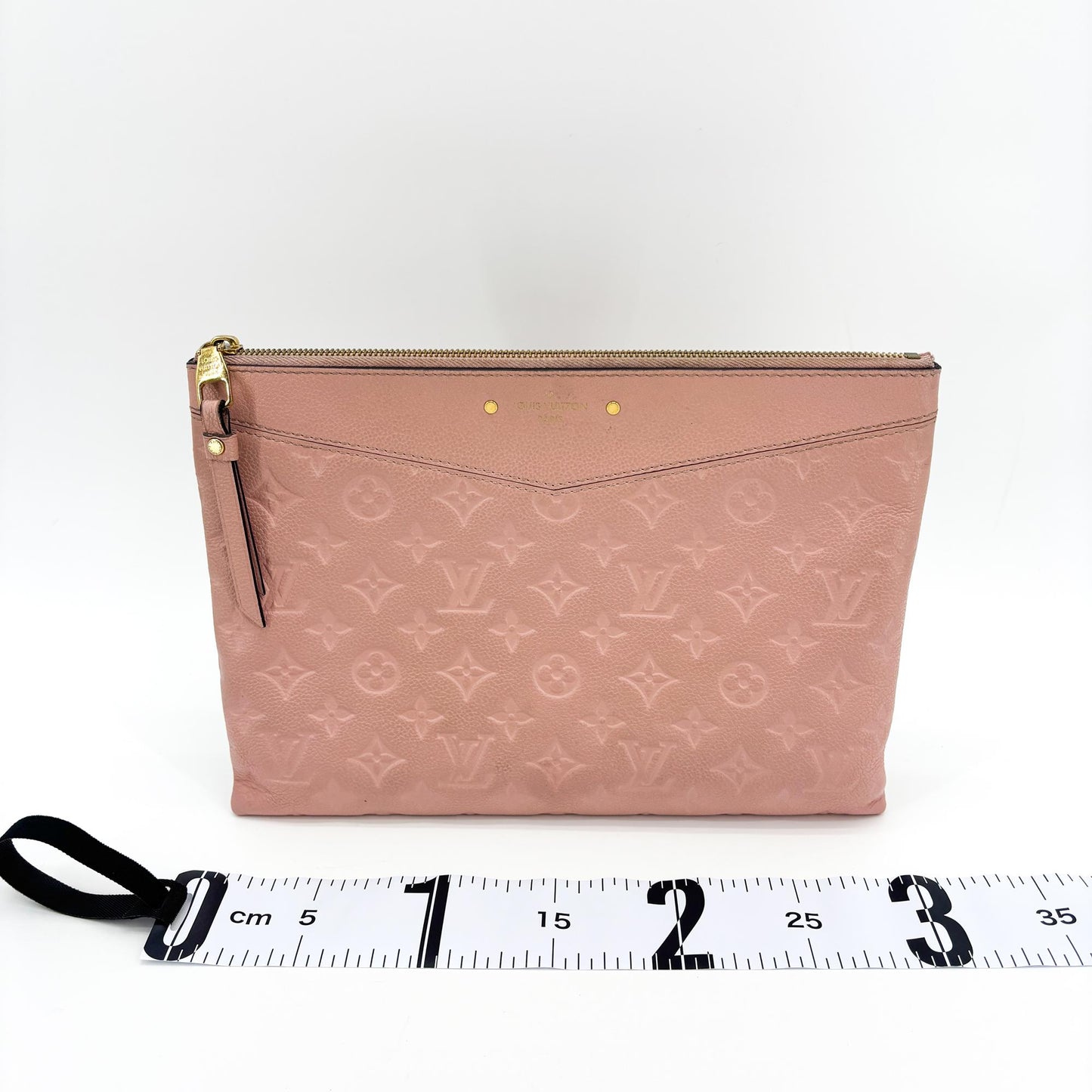 Louis Vuitton Monogram Empreinte Daily Pouch Rose Powder