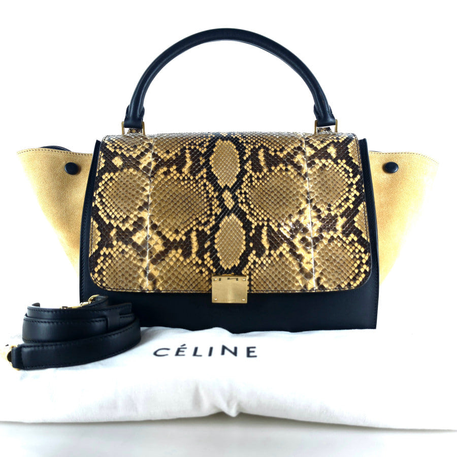 Python Trapeze Tote Bag Shoulder Bag
