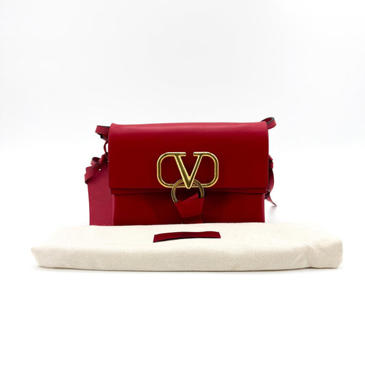 Sac bandoulière V-Sling petit modèle Valentino Garavani rouge